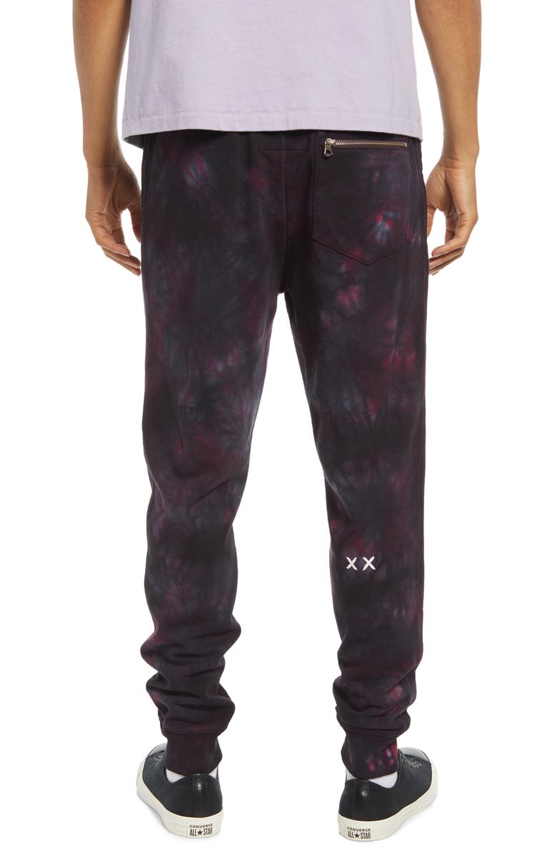 Cult of Individuality Tie Dye Zip Pocket Sweatpants, Alternate, color,