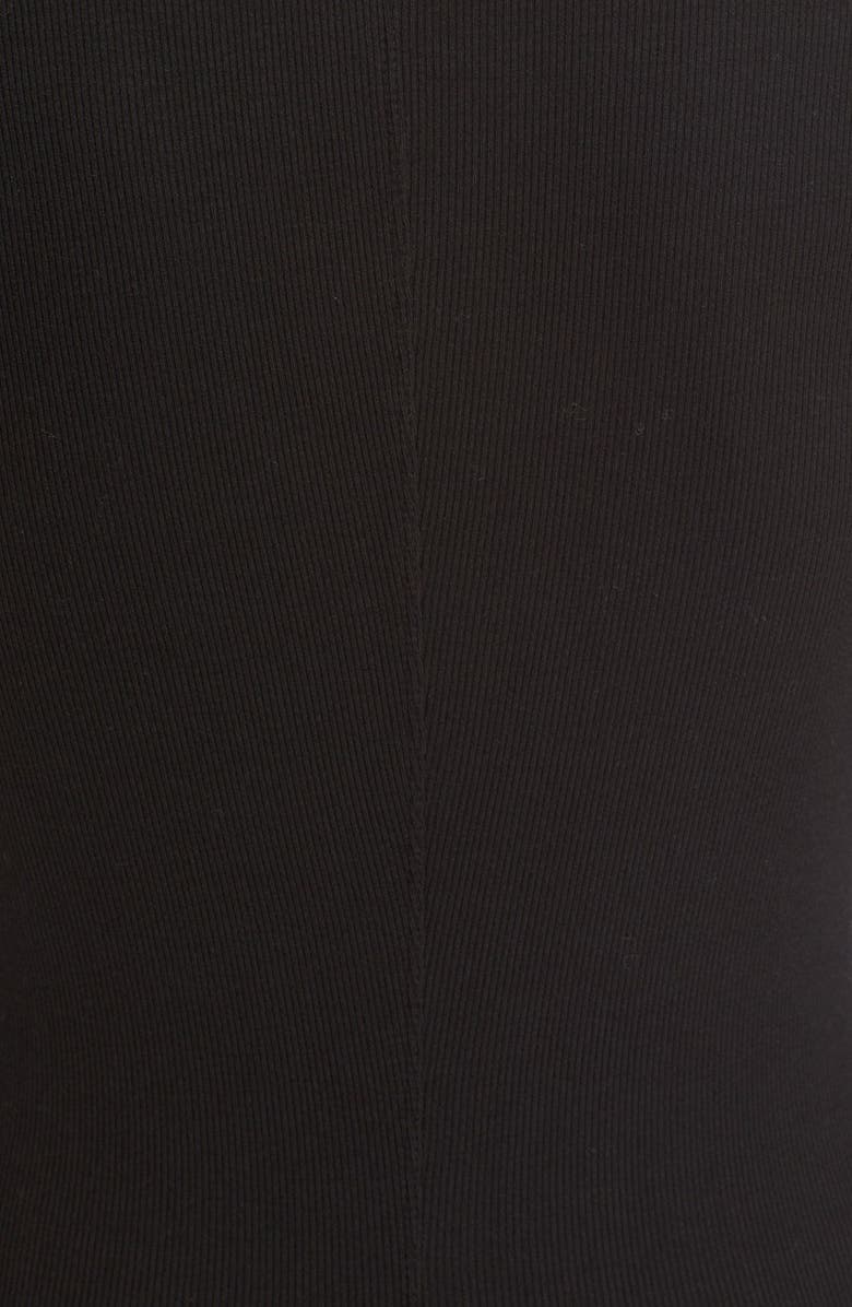 Enza Costa Enza Costa Ribbed Cap Sleeve Sheath Dress, Alternate, color, 