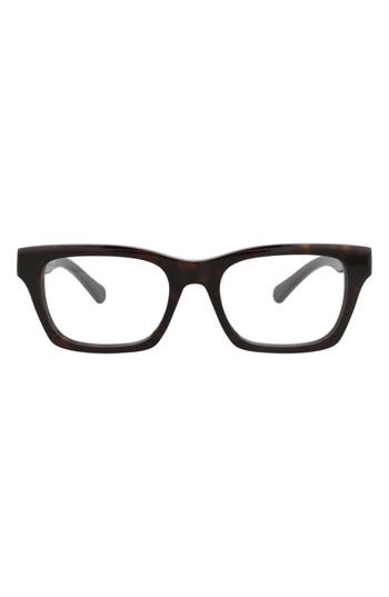 Chloé 51mm Square Optical Glasses In Brown