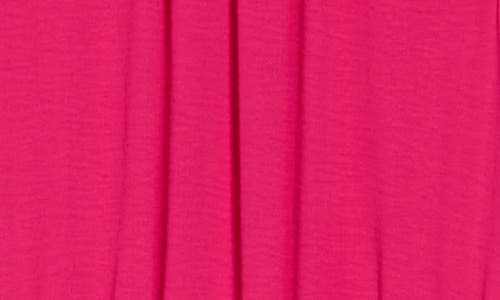 Shop Calvin Klein Sleeveless Tiered A-line Midi Dress In Hibiscus