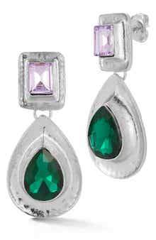 SPHERA MILANO Teardrop Statement Earrings