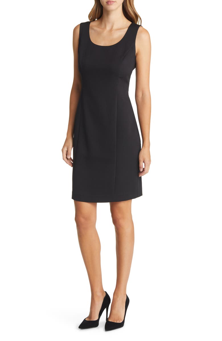 Two Piece Crop Jacket & Sheath Dress