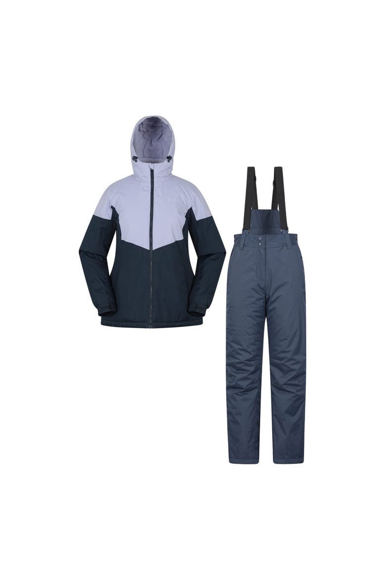 Ski Jacket & Trousers Set, Alternate, color, Navy