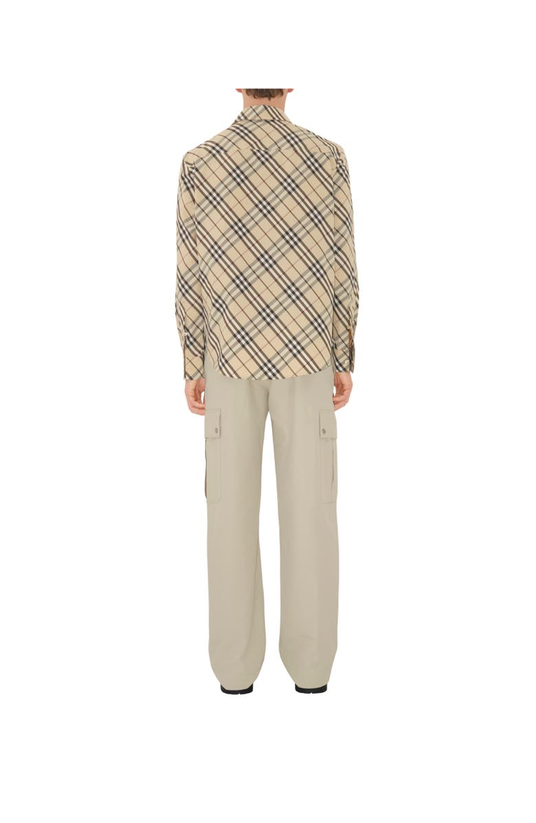 Burberry Relaxed Fit Check Cotton Shirt, Alternate, color, 