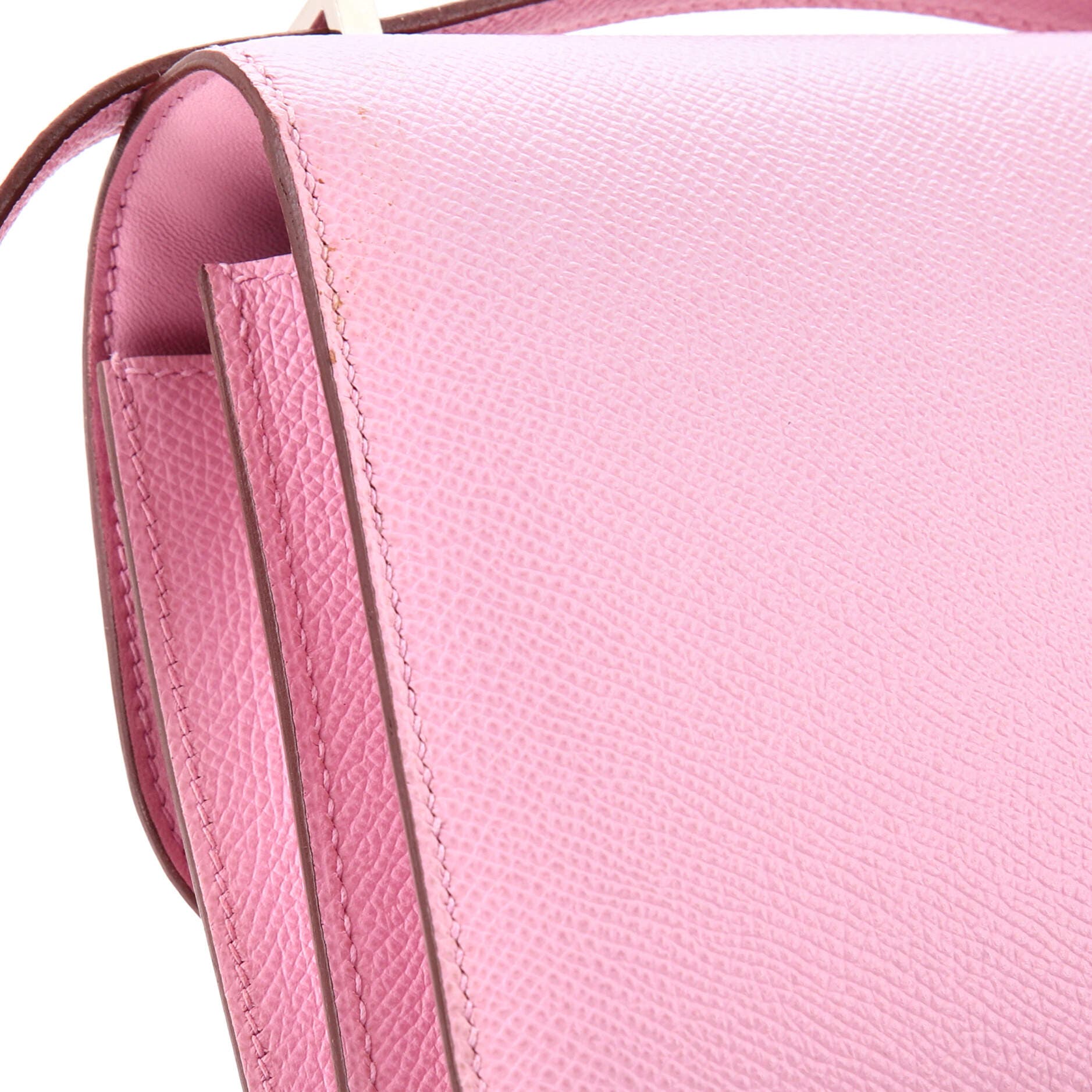 Pre-Owned Hermes Constance Bag Epsom 18, Alternate, color, Mauve Sylvestre