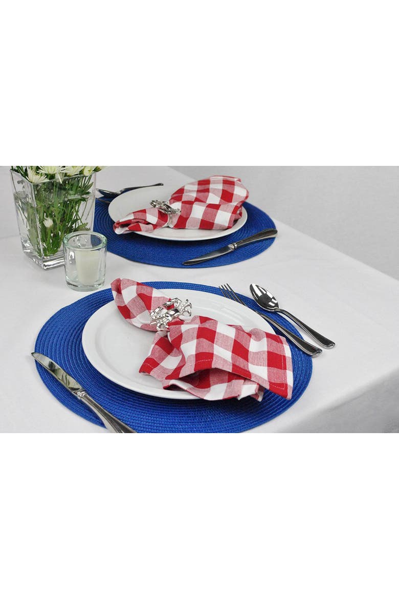 White Polyester Tablecloth 60X84, Alternate, color, White