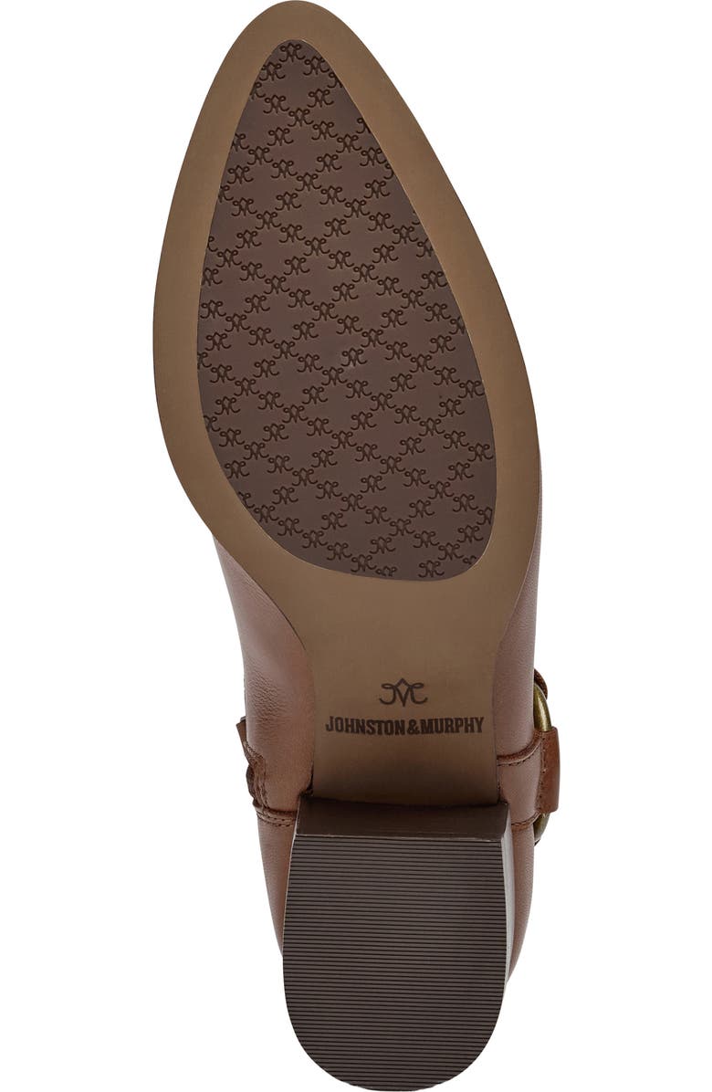 Johnston & Murphy Trista Harness Bootie, Alternate, color, Cognac Calfskin
