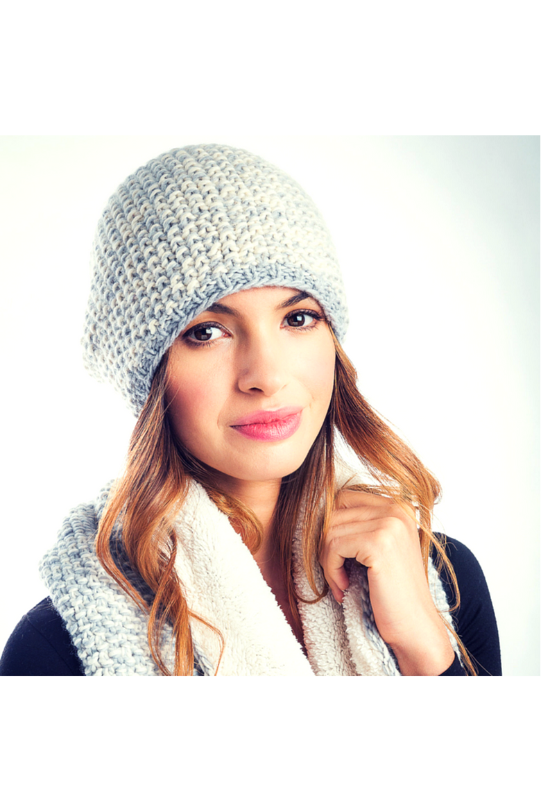 Marich Pattern Long Pull On Cap, Alternate, color, Burgundy