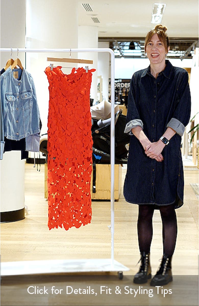 Philomena Sleeveless Lace Midi Dress, sales video thumbnail