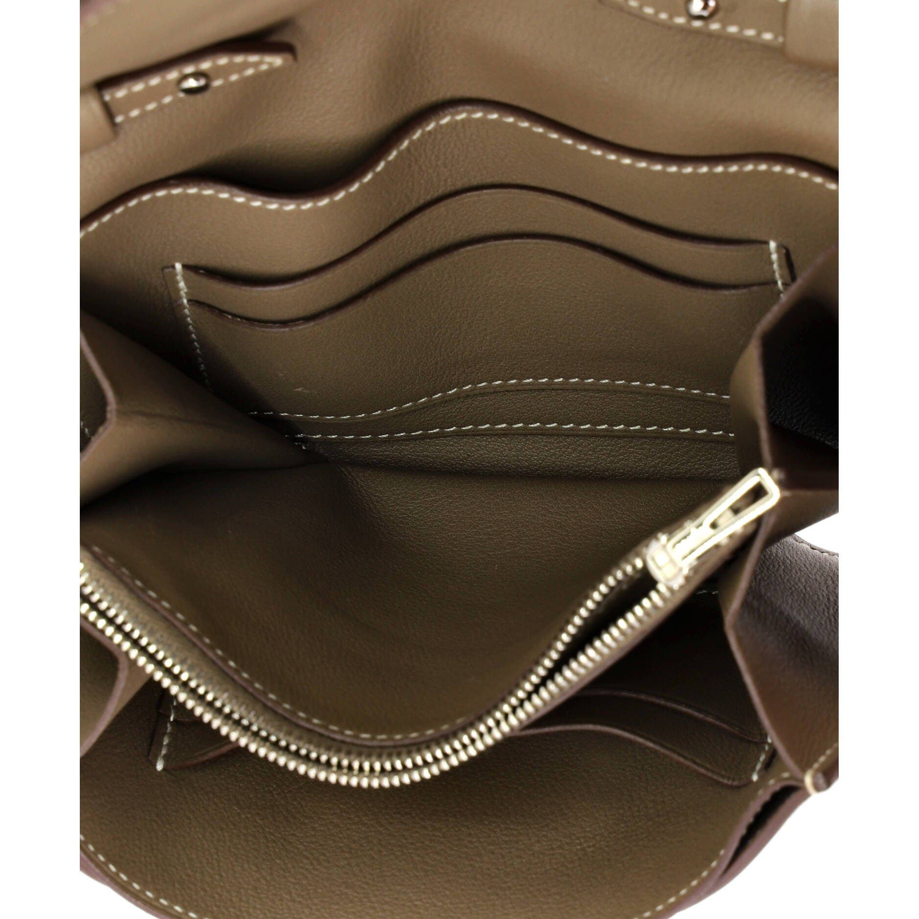 Pre-Owned Hermes Convoyeur Crossbody Bag Swift Mini, Alternate, color, Etoupe