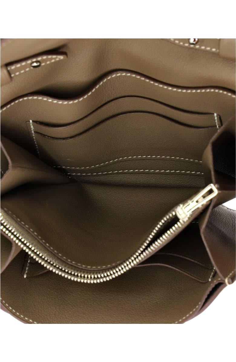 Pre-Owned Hermes Convoyeur Crossbody Bag Swift Mini, Alternate, color, Etoupe