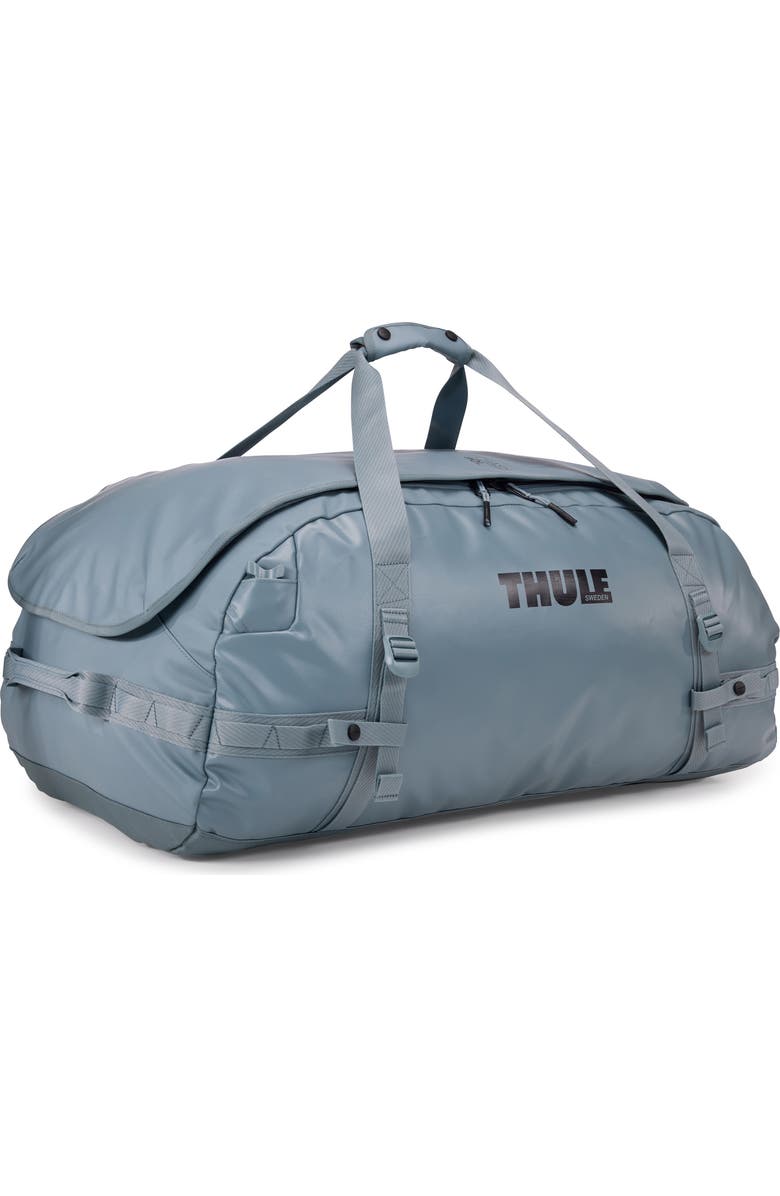 Thule Chasm 90-Liter Duffle Bag, Alternate, color, Pond Gray