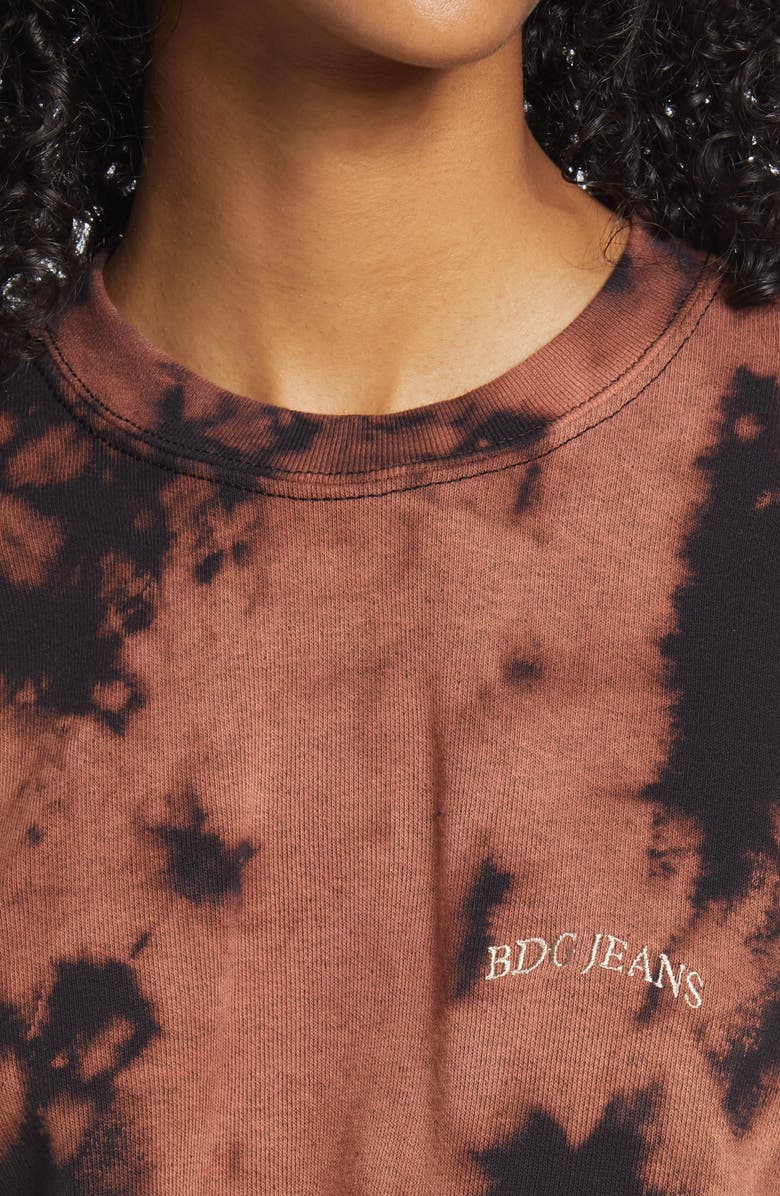 BDG Urban Outfitters Bubble Hem Sweat Top, Alternate, color,