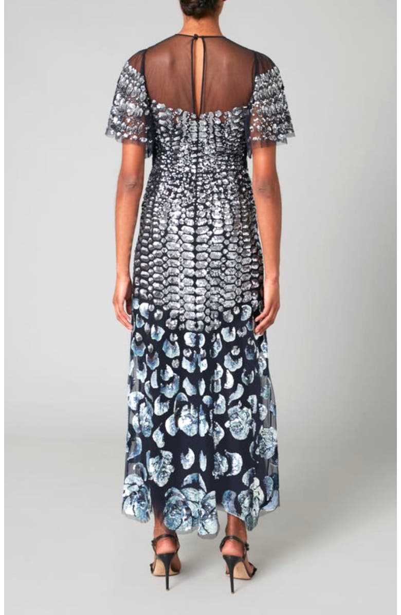Temperley London Piper Gown, Alternate, color, Midnight