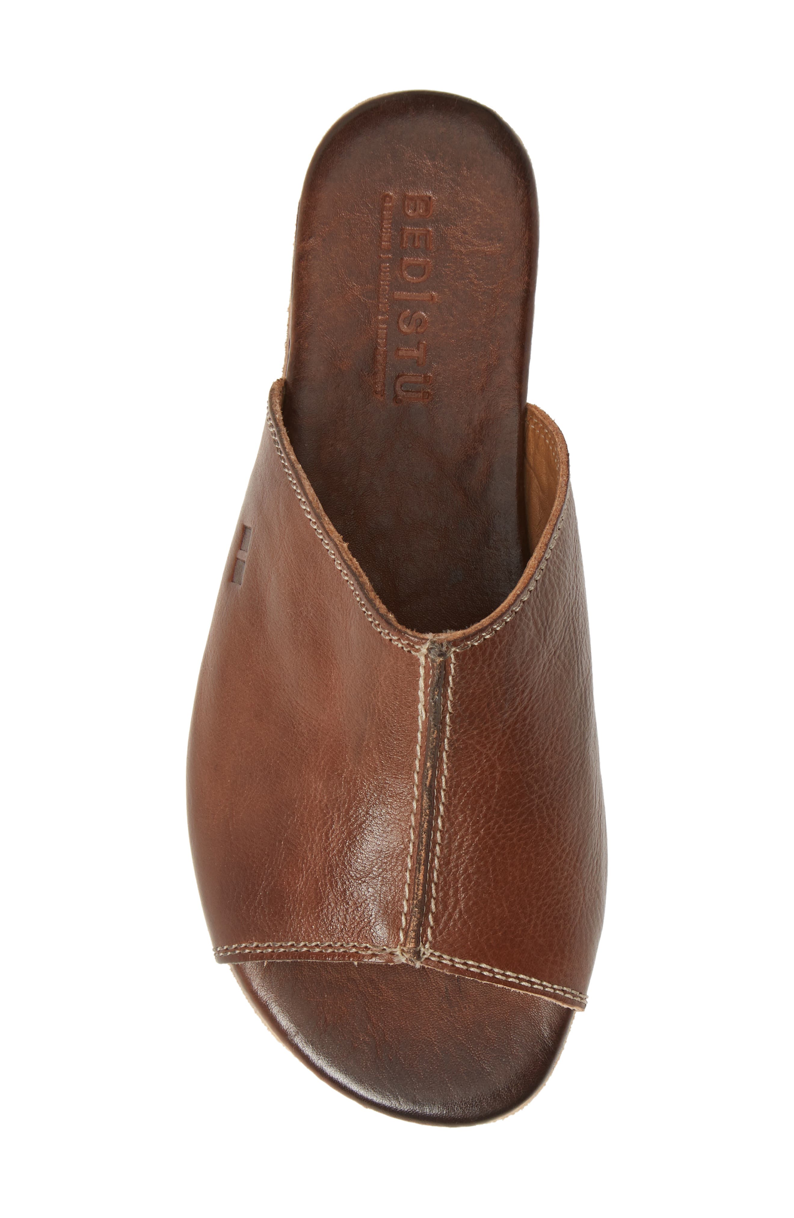 Fairlee II Platform Slide Sandal, Alternate, color, TEAK RUSTIC