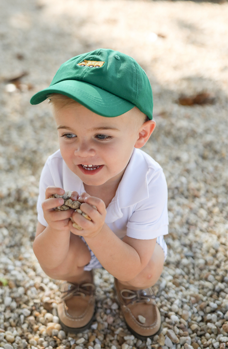 Bits & Bows Dumptruck Baseball Hat, Alternate, color, Green