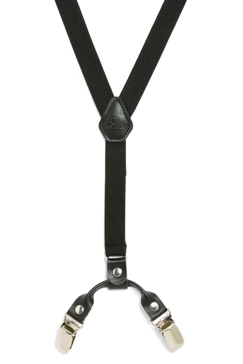 Stretch Suspenders, Main, color, BLACK