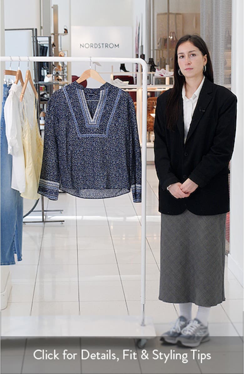 Cyra Cotton Blend Top, sales video thumbnail