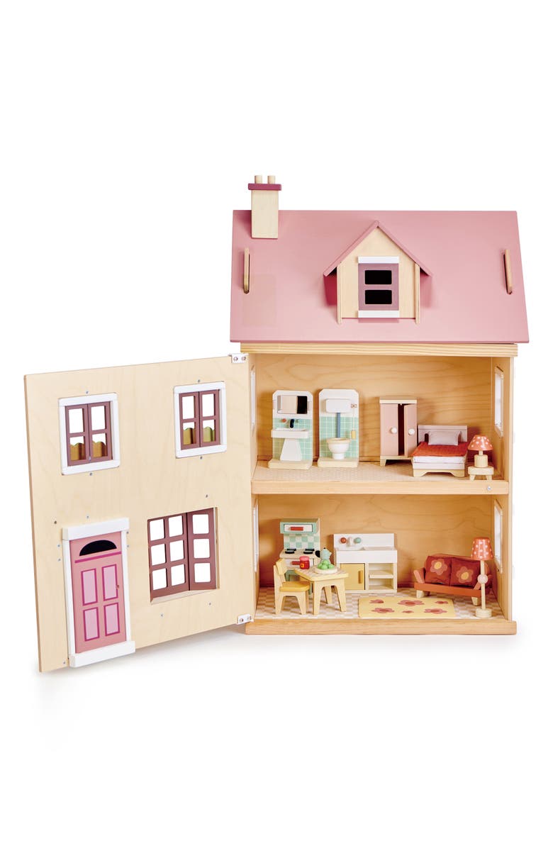 Tender Leaf Toys Foxtail Villa Dollhouse, Alternate, color, Multi