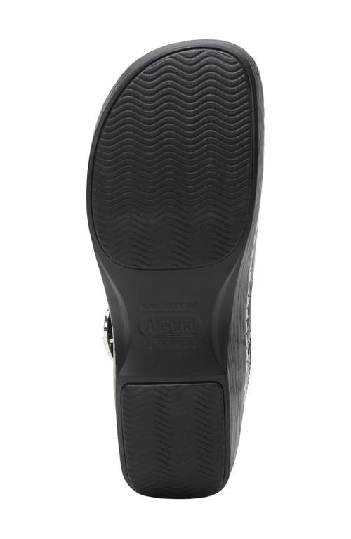 Alegria By Pg Lite Olie Slingback Clog In Black