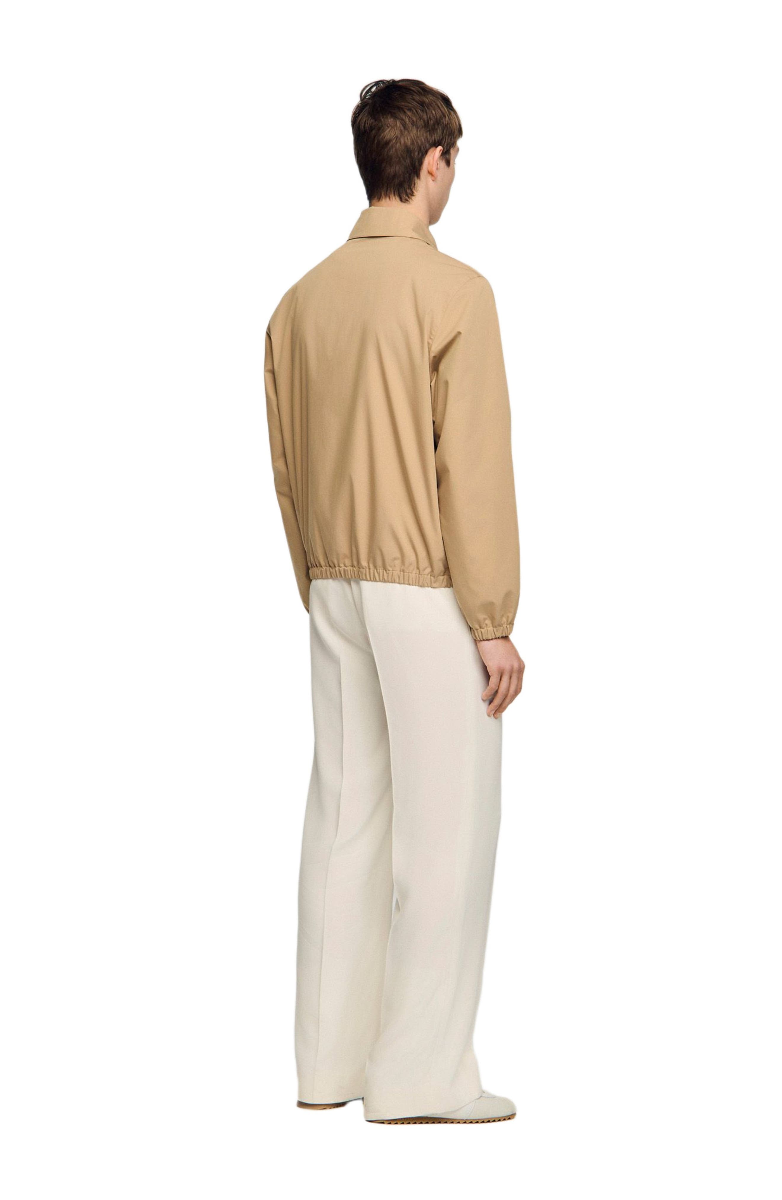 Zip-up cotton jacket - image 2