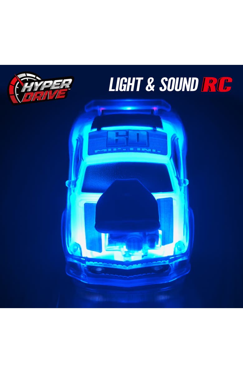 Hyper Drive Light & Sound RC Car, Alternate, color, Multicolored