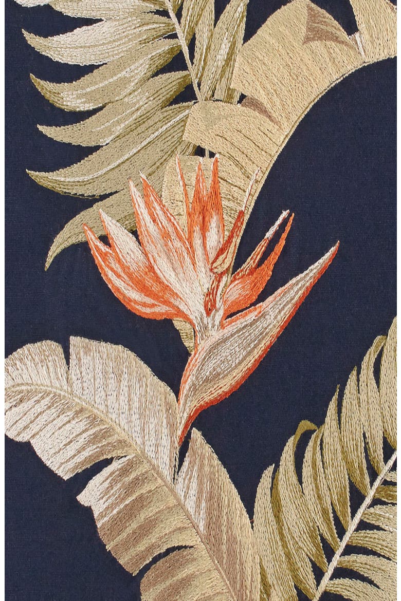 San Jacinto Embroidered Accent Pillow, Alternate, color, INDIGO