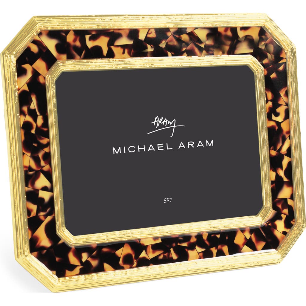 Michael Aram Tortoise Geometric Picture Frame In Multi