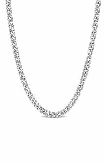 DELMAR Men's Curb Link Chain Necklace