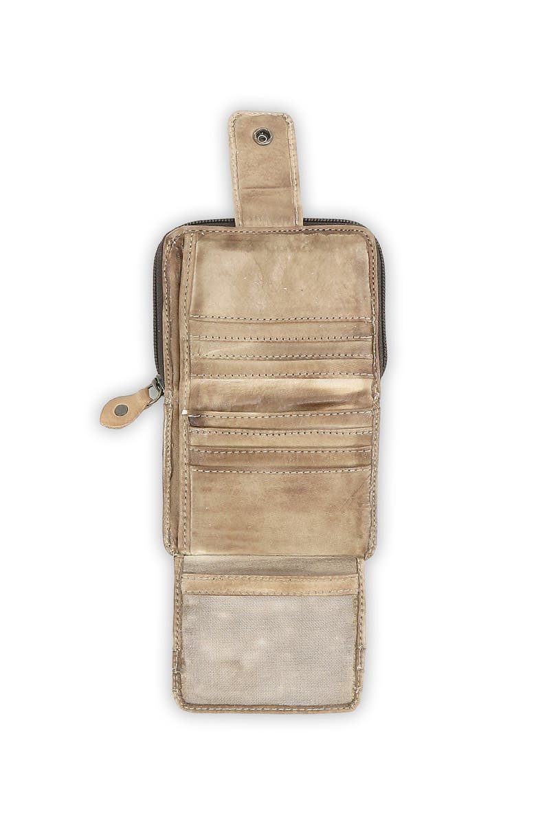 Bed Stu Plus Wallet, Alternate, color, Oats Dd