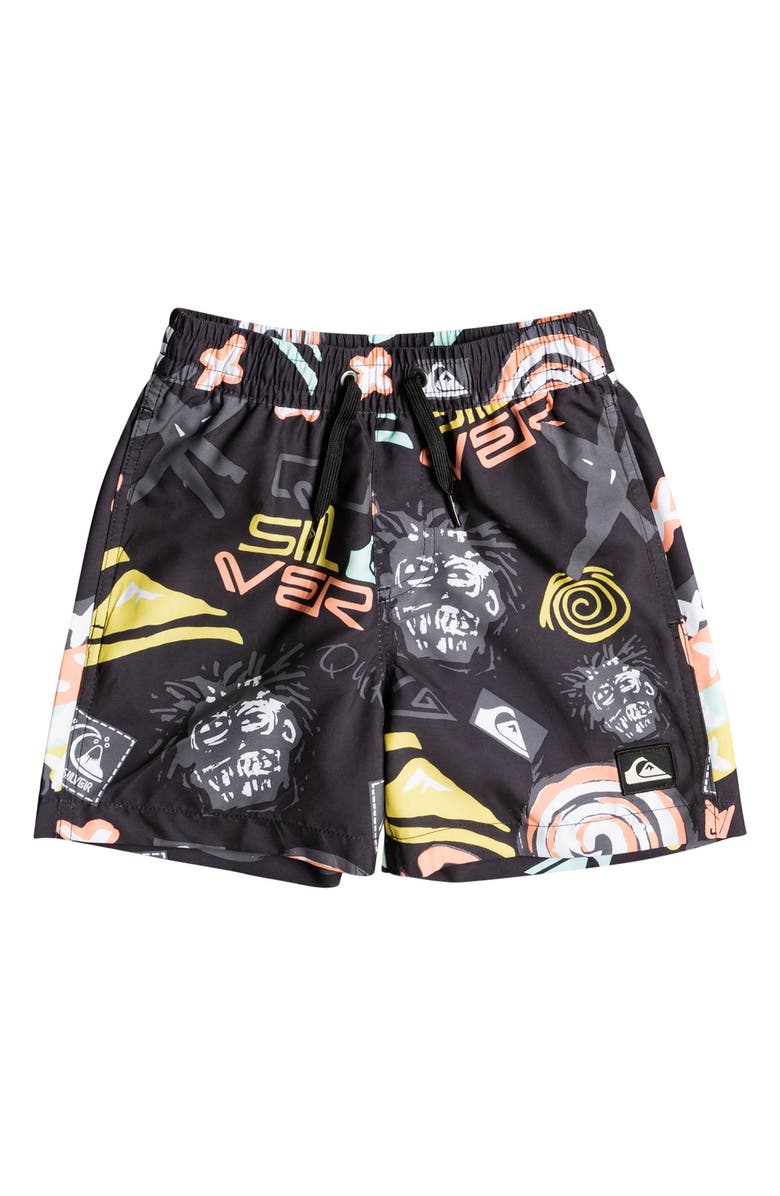 Quiksilver Kids' Next Gen Swim Trunks, Main, color, 