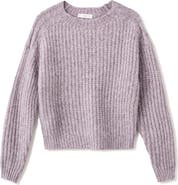 MANGO TEEN Chunky Crewneck Sweater