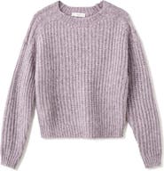 MANGO TEEN Chunky Crewneck Sweater