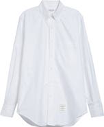Thom Browne Cotton Oxford Armband Button-Down Shirt