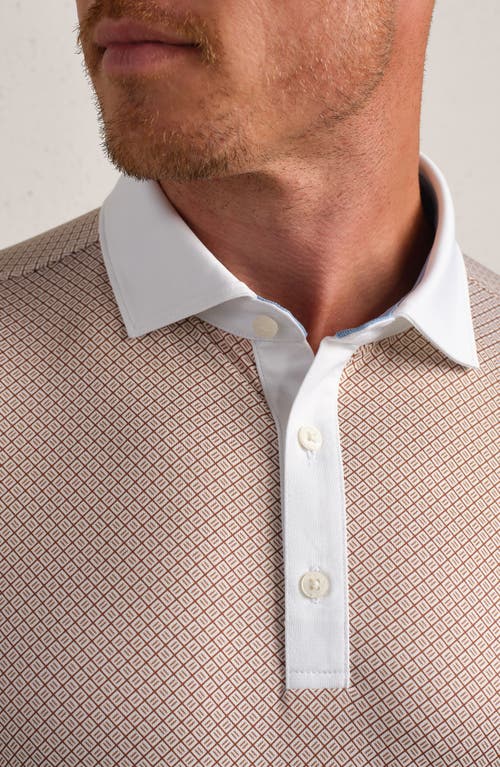 Rhone Golf Sport Geo Print Performance Polo In Multi