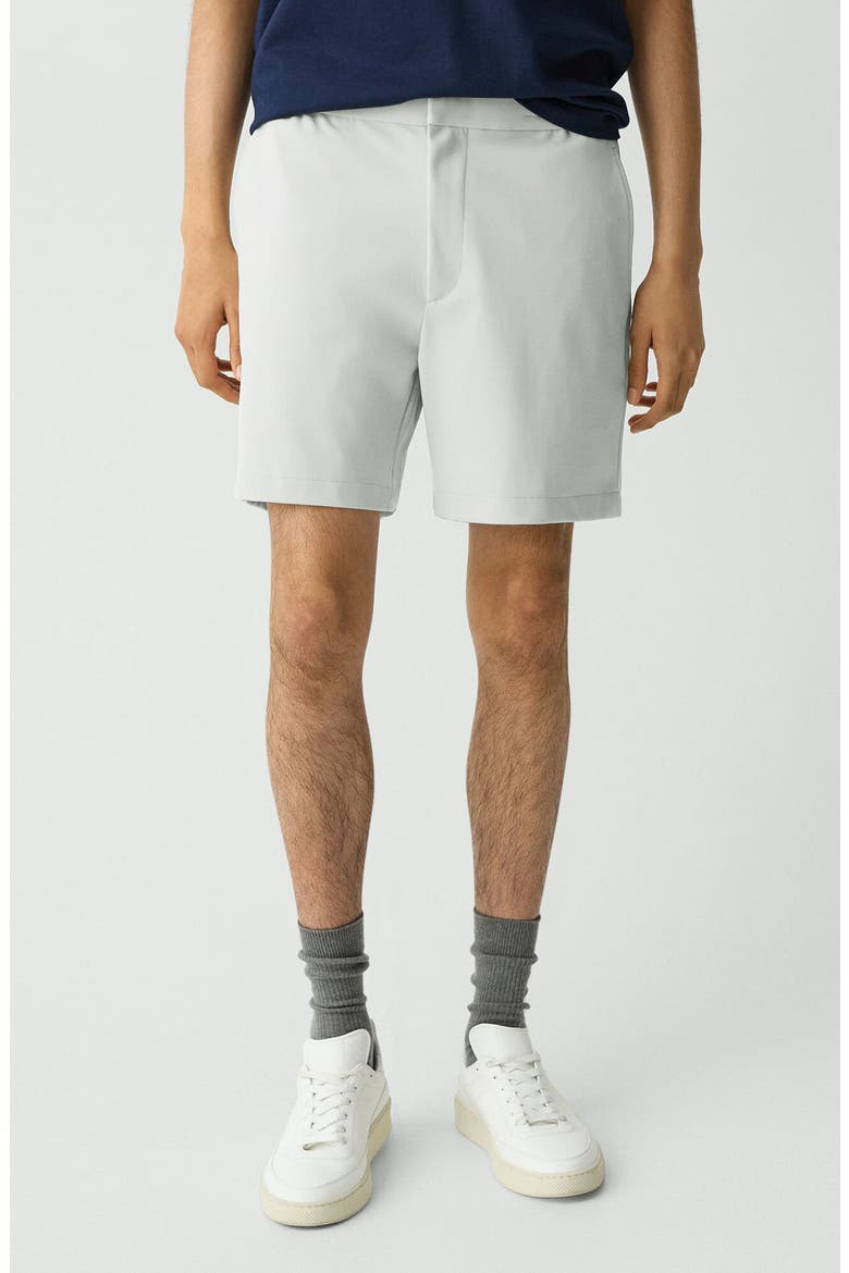 Curtis Slim Fit Internal Drawstring Shorts, Main, color, FOG