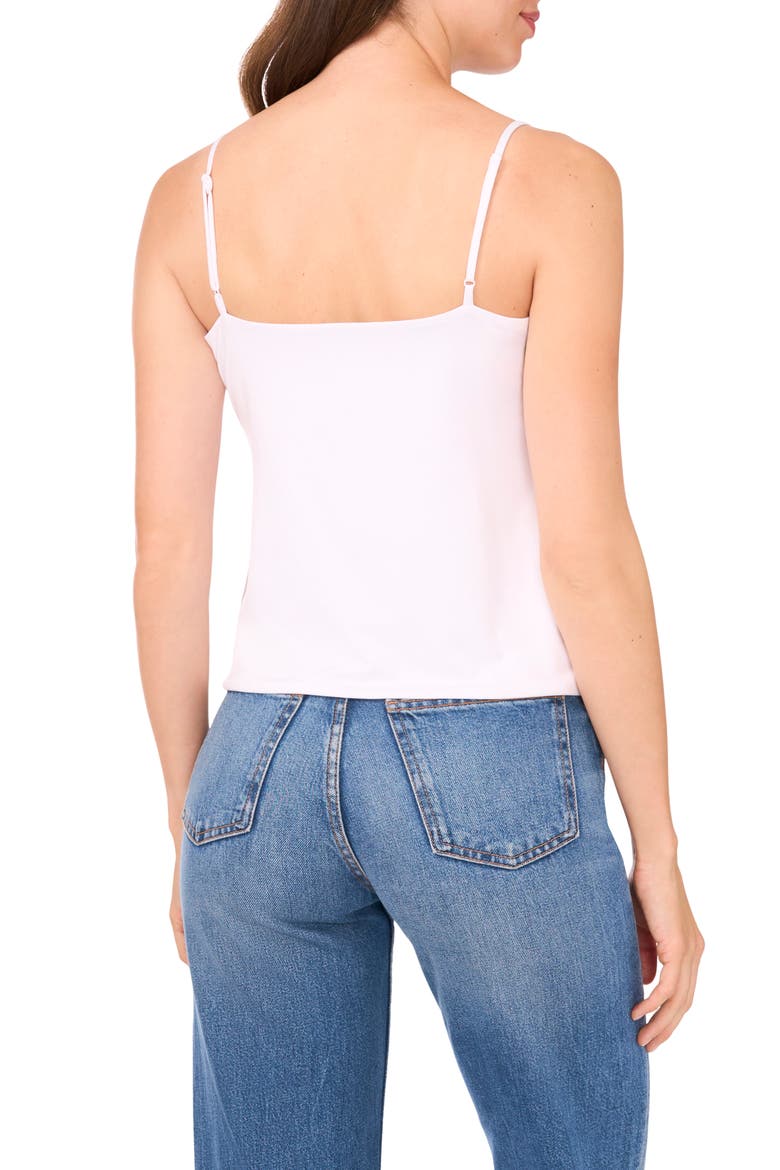 Compression Crop Camisole, Alternate, color, BRIGHT WHITE