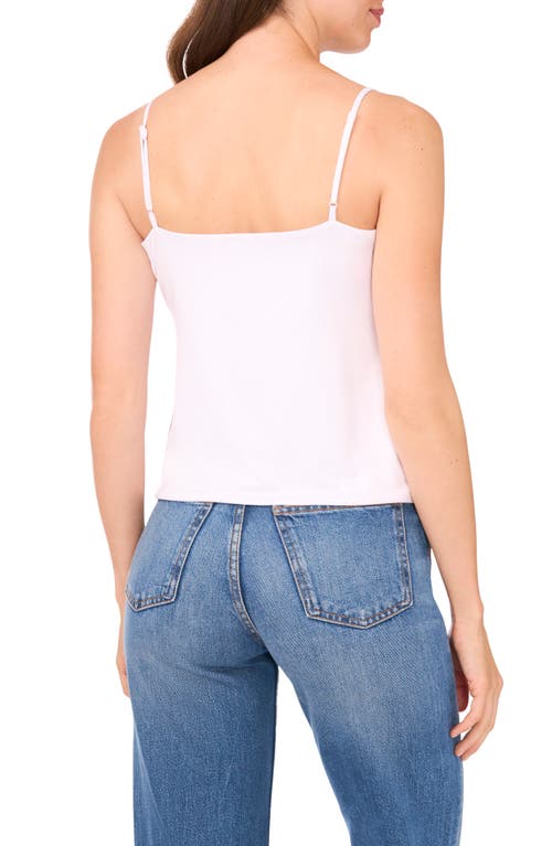 Halogenr Halogen(r) Compression Crop Camisole In White
