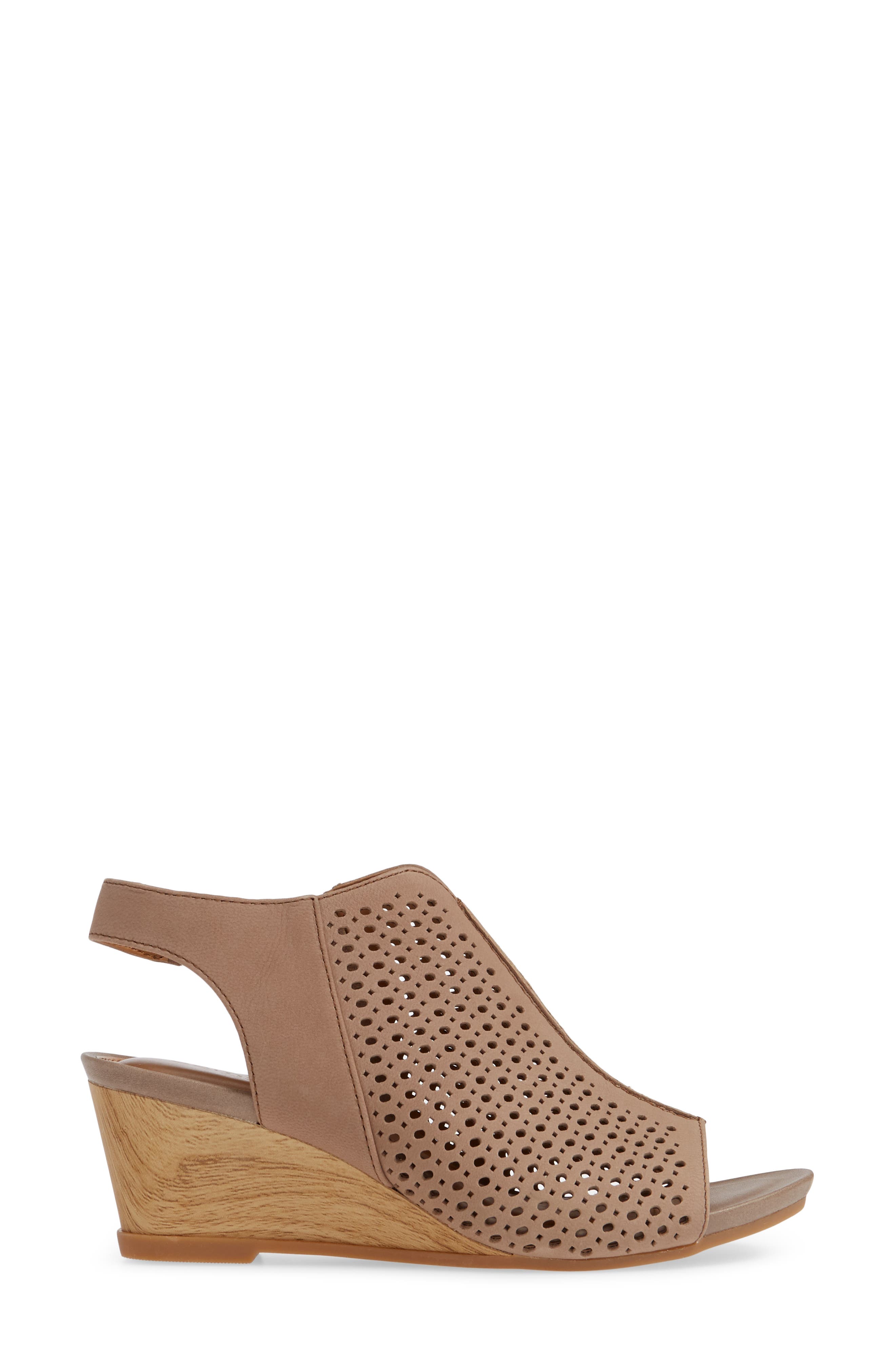 Skylyn Wedge Sandal, Alternate, color, GREY NUBUCK LEATHER