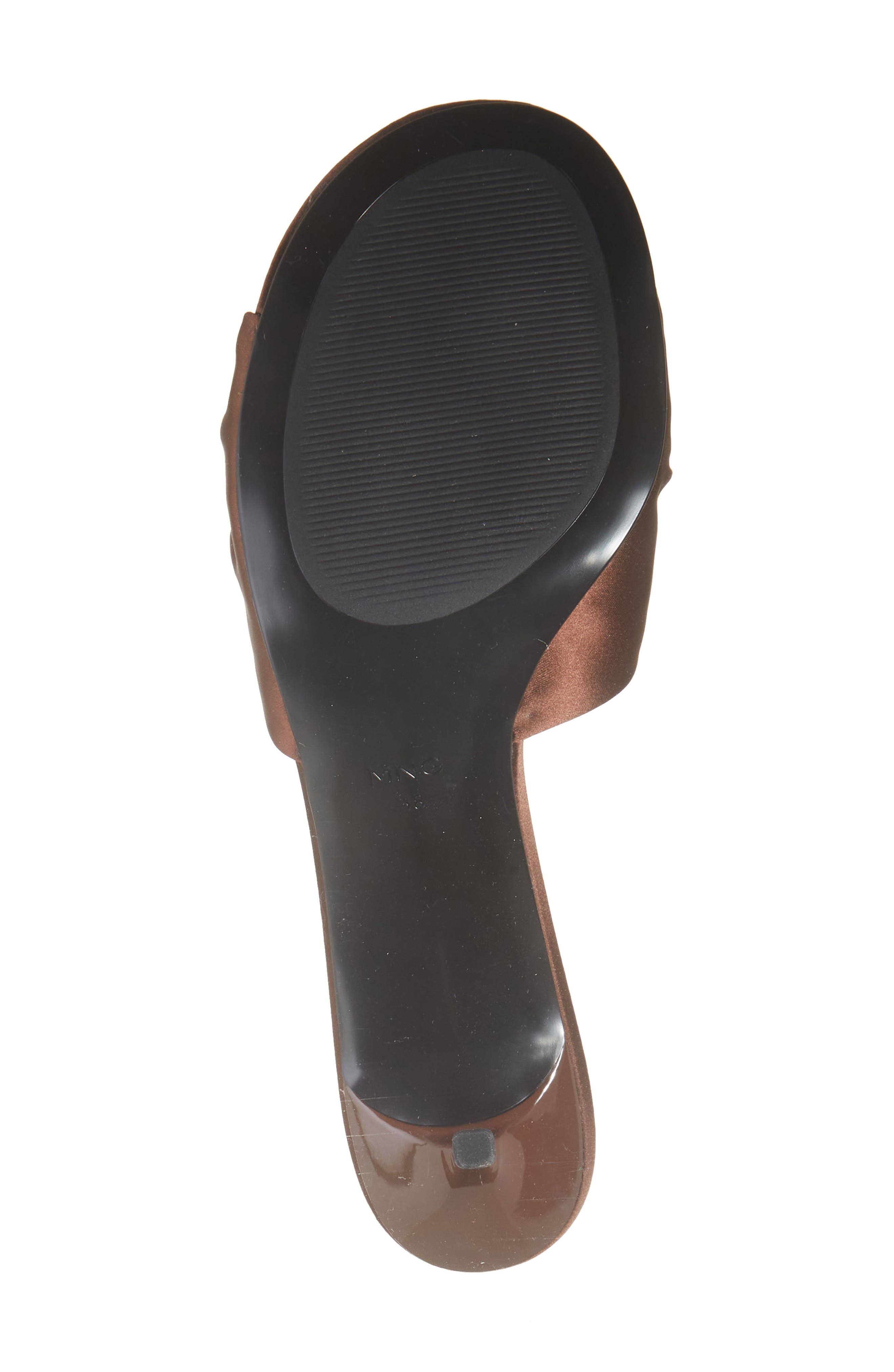 MANGO Lara Sandal, Alternate, color, Chocolate