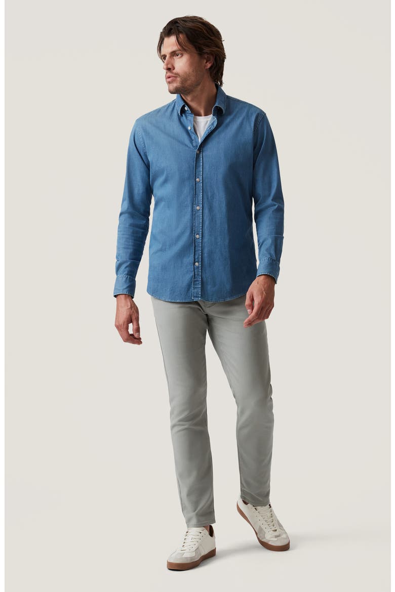 Verona High Flyer Slim Fit Chinos, Alternate, color, GREEN HIGH FLYER