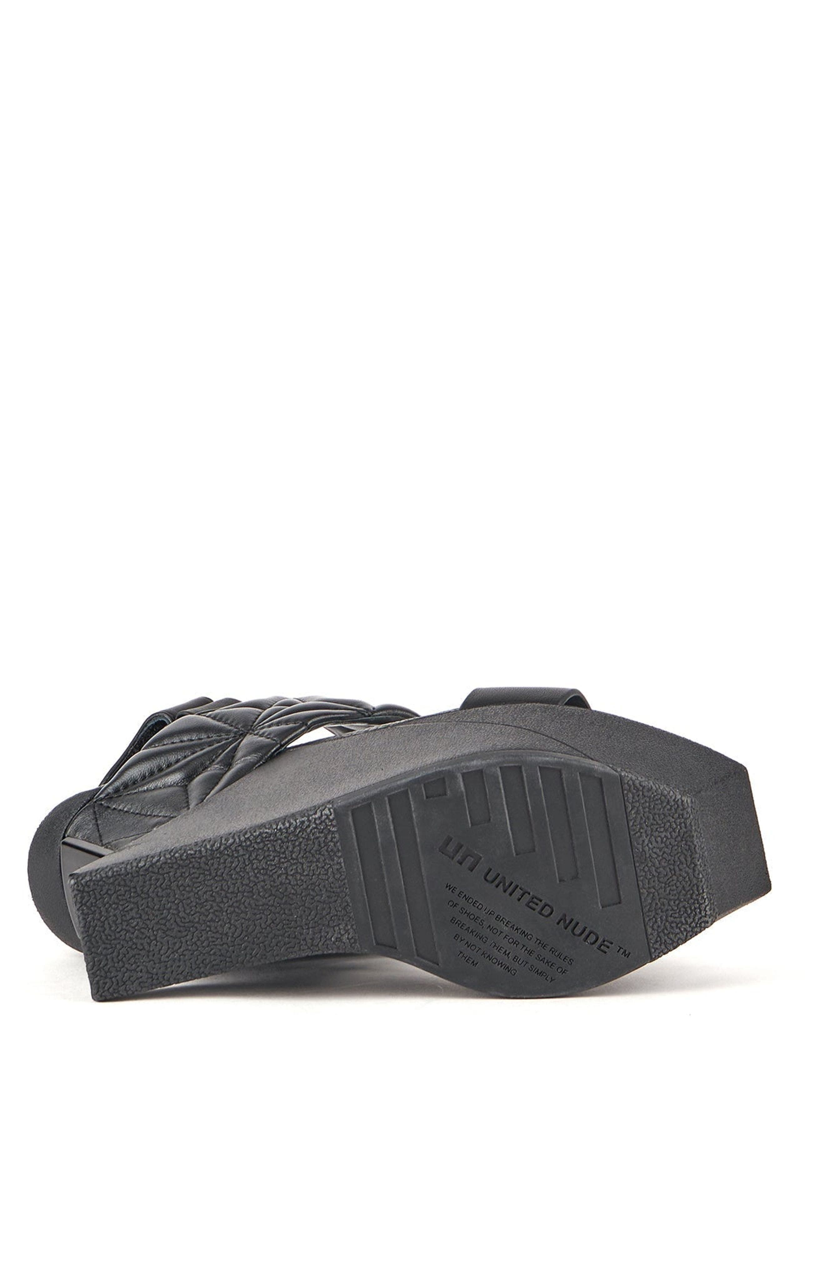 Delta Wedge Puffy, Alternate, color, Black