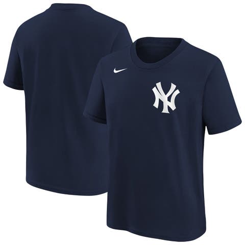 Youth Nike  Athletic Navy New York Yankees Wordmark T-Shirt
