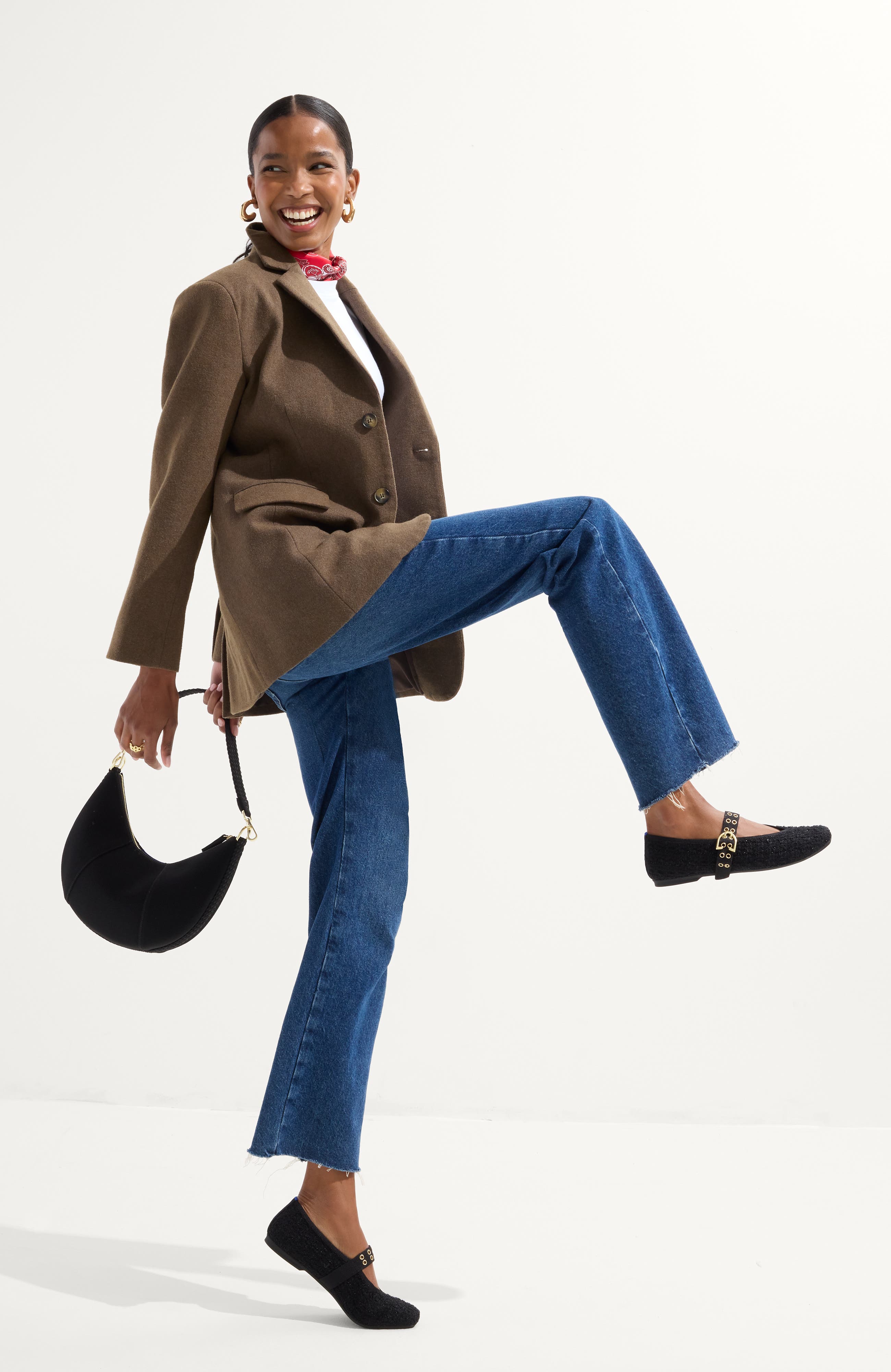 Rothy
s The Max Buckle Mary Jane, Alternate, color, Twinkle Bouclé