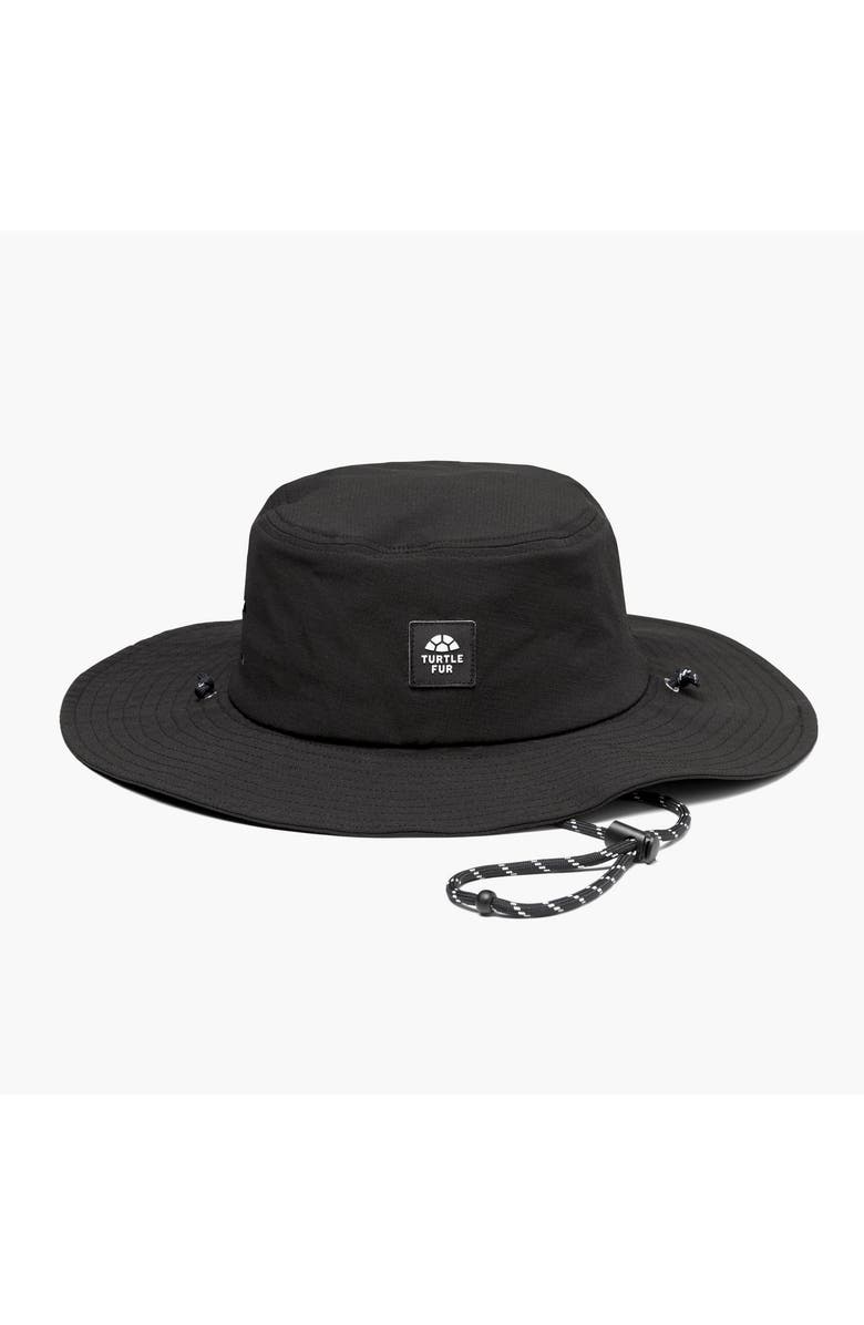 Turtle Fur Willoughby Boonie Sun Hat, Main, color, Black