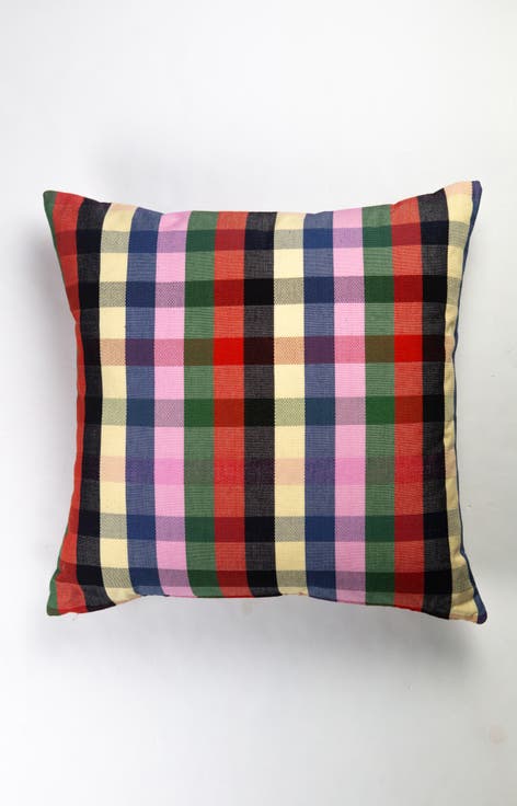 Handwoven Marta Cotton Throw Pillow