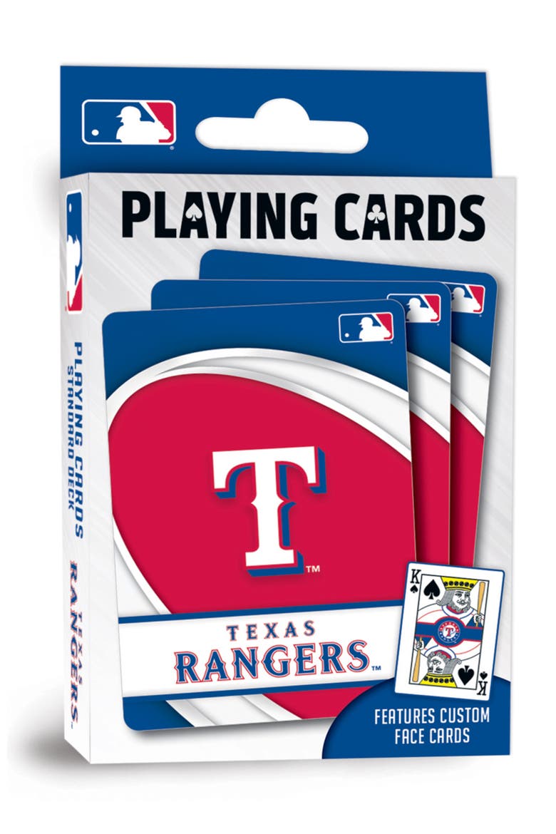Texas Rangers Playing Cards, Main, color, Multicolor