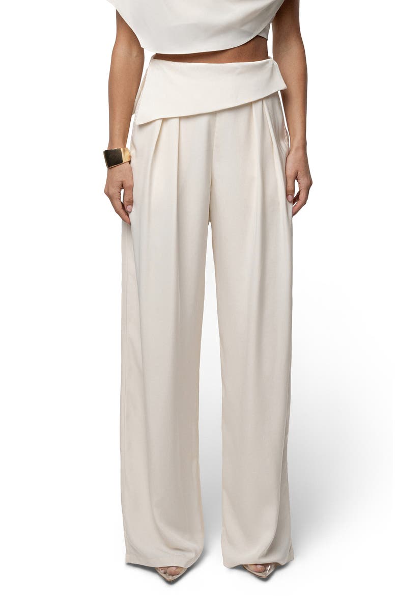 Executive High Waist Pants, Main, color, IVORY