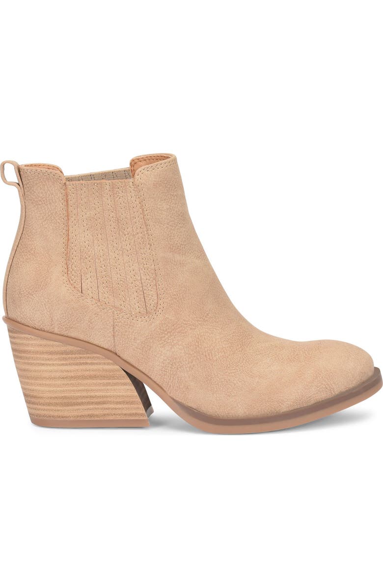KORKS Hadley Block Heel Bootie, Alternate, color, Natural