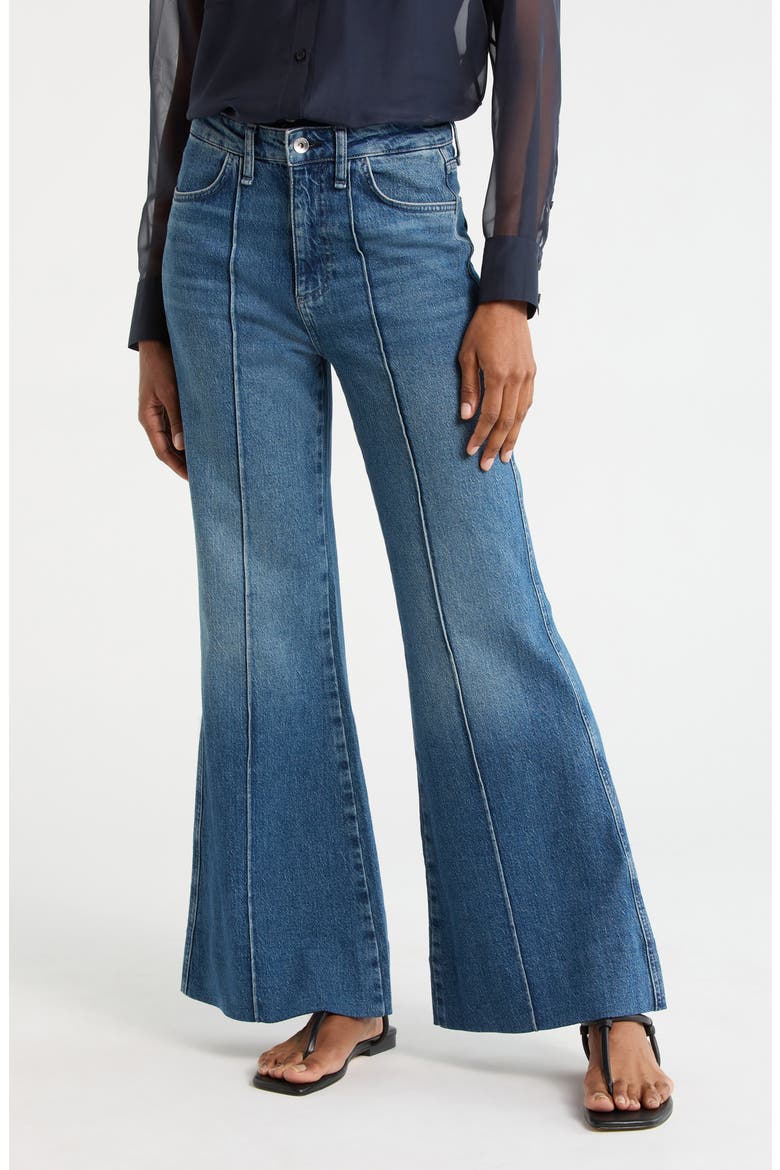 Stormy High Waist Flare Leg Jeans, Main, color, MILTON